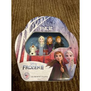 Disney Frozen II Collectible‎ Metal Tin Container Storage Case Sealed